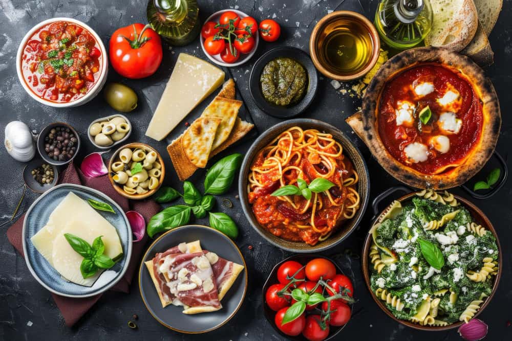 غذا اصیل در ایتالیا
